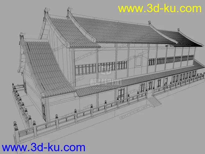 古建筑之太湖古建模型的图片8