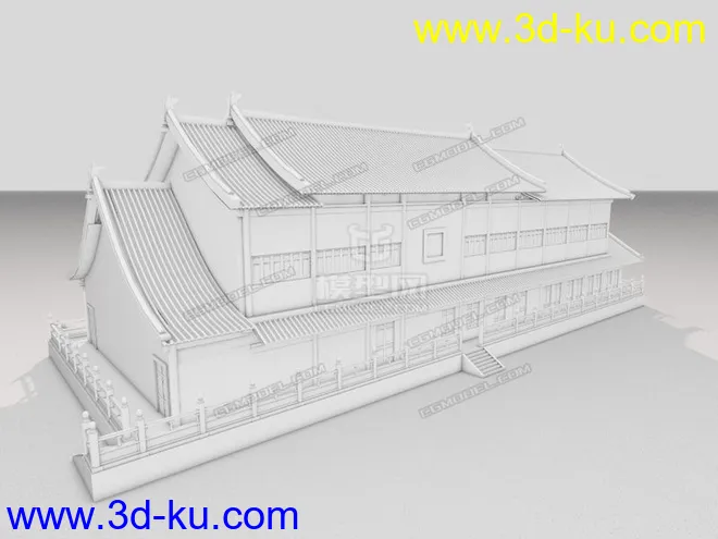 古建筑之太湖古建模型的图片13