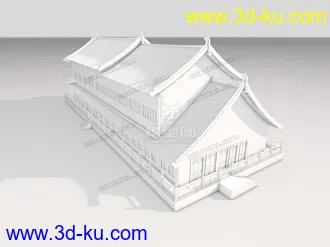 3D打印模型古建筑之太湖古建的图片