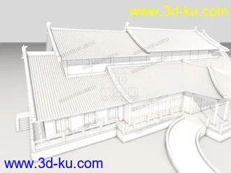 3D打印模型古建筑之太湖古建的图片