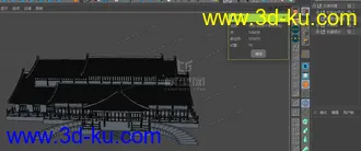 3D打印模型古建筑之太湖古建的图片