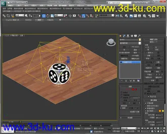 3D打印模型无聊做了个黄金转运骰子的图片