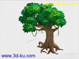 3D打印模型树的图片