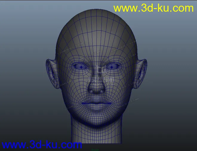 魔性人头一个模型的图片2