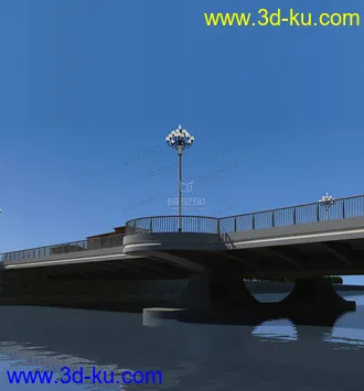 场景 模型下载  max  各种桥 斜拉桥 拱桥的图片