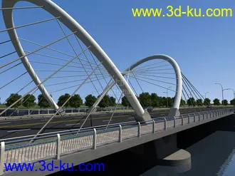 场景 模型下载  max  各种桥 斜拉桥 拱桥的图片