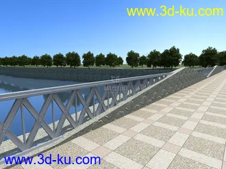 场景 模型下载  max  各种桥 斜拉桥 拱桥的图片
