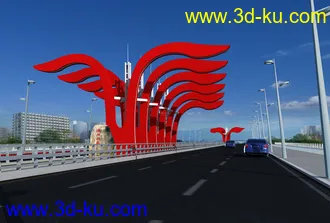 场景 模型下载  max  大桥 创意桥设计的图片