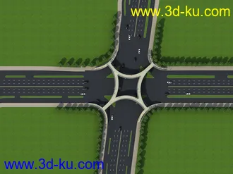 天桥 场景 模型下载  max  创意桥设计 白天 夜景的图片