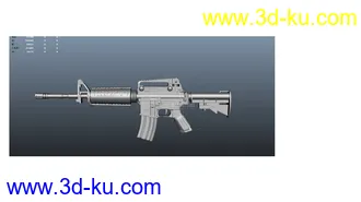 M4A1枪械模型的图片