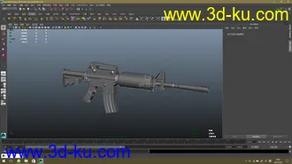 M4A1枪械模型的图片