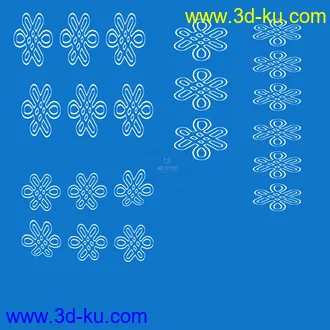 3D打印模型青衣女子的图片