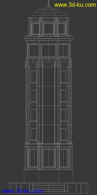 3D打印模型抗战胜利记功碑即现在的重庆解放碑的图片