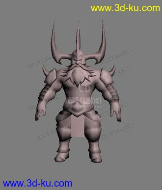 3D打印模型人物写实，网易游戏的潘凤的图片