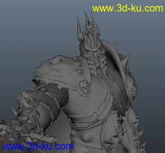3D打印模型巫妖王的图片