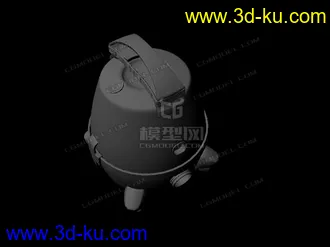 3D打印模型吸尘器_家用_写实的图片