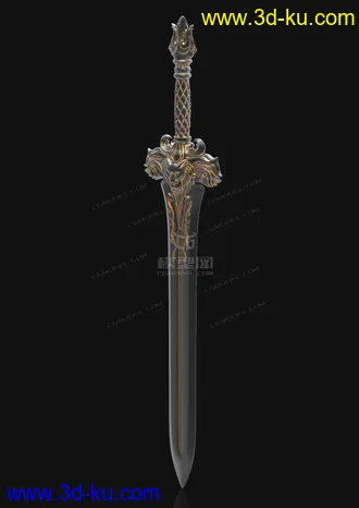 3D打印模型莱恩国王的剑的图片
