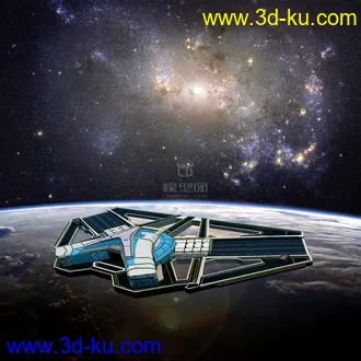 3D打印模型科幻基地的图片