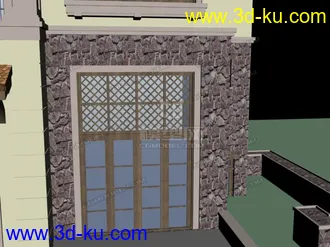 3D打印模型别墅的图片