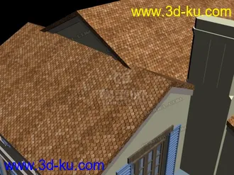 3D打印模型别墅的图片