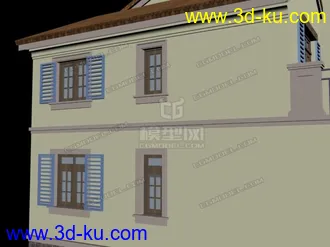 3D打印模型别墅的图片