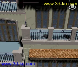 3D打印模型别墅的图片