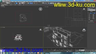 3D打印模型别墅的图片