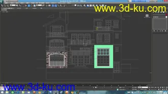 3D打印模型别墅的图片