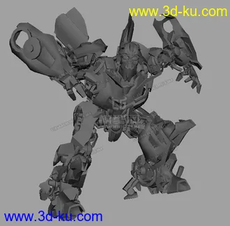 Transformers大黄蜂模型maya的图片