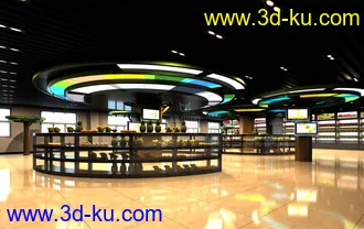 一个免费的水果店，不错的模型。的图片