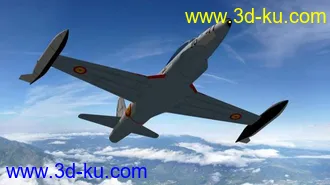 3D打印模型Lockheed _T-33的图片
