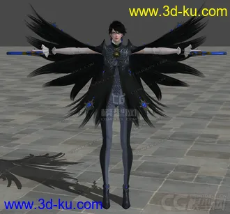 3D打印模型黑发的图片