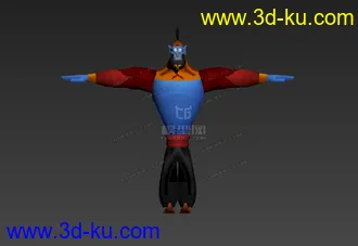 3D打印模型阿拉丁神灯灯神-埃及-古希腊神话的图片