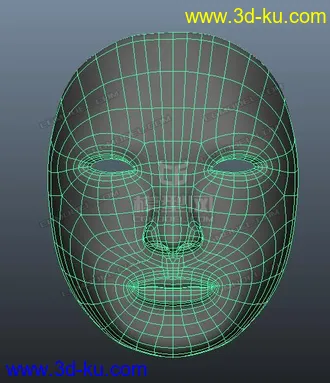 3D打印模型面瘫一只，供各位看官欣赏欣赏。的图片