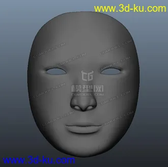 3D打印模型面瘫一只，供各位看官欣赏欣赏。的图片