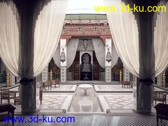 3D打印模型Evermotion Archexteriors vol.31--东方风格室内的图片