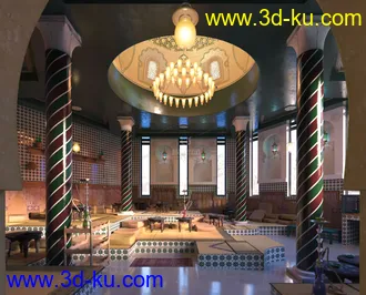 3D打印模型Evermotion Archexteriors vol.31--东方风格室内的图片