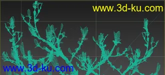 3D打印模型兰花-桃花-仙境-青苔-花瓣-杏花的图片