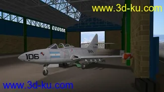 3D打印模型F9F战斗机的图片