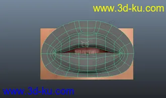 3D打印模型大嘴唇子的图片