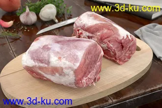 3D打印模型免费影视级-食物-面包-蛋糕-餐具-厨房的图片