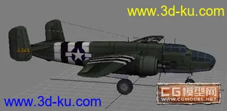 3D打印模型《战地１９４２》B25轰炸机的图片