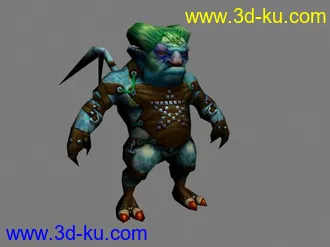 3D打印模型美女与野兽的图片