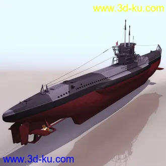 一套潜艇模型的图片