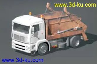 3D打印模型大型运出拖车的图片