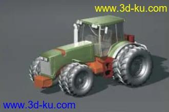 3D打印模型拖拉机2辆的图片