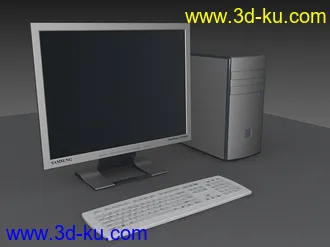 一个pc电脑模型的图片