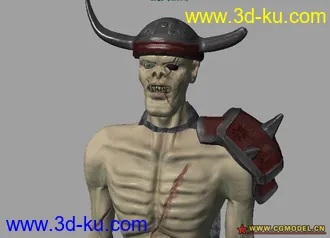 3D打印模型亡灵战士的图片