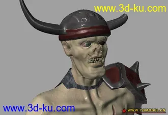 3D打印模型亡灵战士的图片