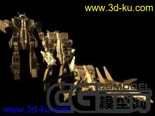 3D打印模型太空堡垒枯骨战机的图片